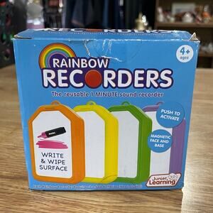 Junior Learning Rainbow Recorders (Set of Four), Multi Colored